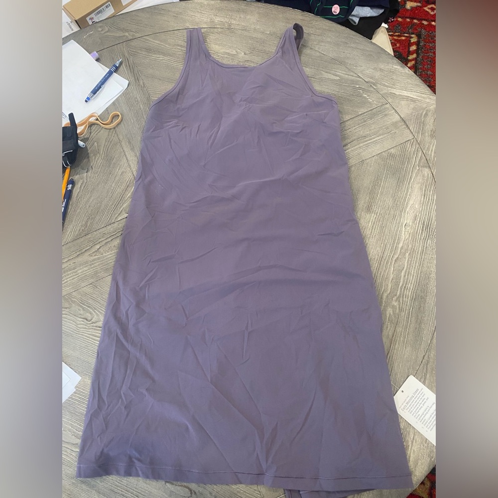 lululemon athletica Sleeveless Midi Dress in Dusty Purple No tags - Picture 2 of 5